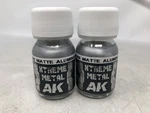 Ak Interactive Xtreme Metal 488 Matte Aluminium Acrylic Paint 30ML 2X. Fixed Price $21.84.