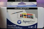 Aquafine 24-PIECE Watercolor Travel Set For Artists & Students All Skill Le.... Fixed Price $30.00.