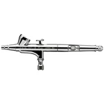 Iwata High Performance Hp-b Plus Gravity Feed Dual Action Airbrush, Model H2001. Fixed Price $245.00.