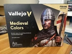 Vallejo #70142 Medieval Colors Set (16). Fixed Price $55.99.