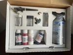 Vintage Badger Airbrush Craft Set 350-6 Sealed Complete Paint Propel Art. Fixed Price $35.00.