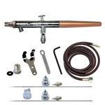 Paasche TS-3AS Double Action Airbrush W/.25,.38 &.66MM Heads And Fan Aircap. Fixed Price $116.95.