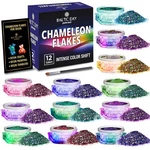 Baltic Day - Chameleon Flakes For Resin 3.6G, 12 Colors. Fixed Price $35.99.