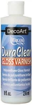 Decoart Dura Clear Varnish 8 Oz Gloss Finish Non Yellowing Polyurethane. Fixed Price $20.24.