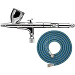 Iwata Hp-c Plus High Performance Gravity Airbrush Dual-action 0.3MM W/ Free Hose. Fixed Price $211.98.