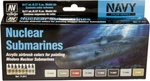 Acrylicos Nuclear Submarine Paint Set, 0.5 Liters, Black. Fixed Price $38.95.