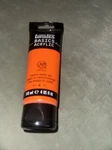 Liquitex Basics Acrylic Paint, 4 Fl. OUNCES/118ML. Cadmium Orange Hue. Nwt.. Fixed Price $14.50.