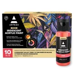 Acrylic Paint Iridescent Chameleon Tones Set Of 10 60ML Arteza. Fixed Price $28.95.