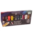 Grumbacher Academy Acrylic Paint Set 10 Color Couleurs Nos 2012. Fixed Price $24.30.