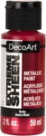 Decoart Extreme Sheen Paint 2OZ-RUBY DPM-20. Fixed Price $11.30.