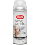 Krylon: Kamar Varnish - Non Yellowing Protection For Oil, Acrylic & Watercolor. Fixed Price $10.66.