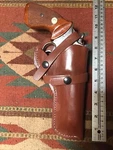 Leather Field Holster Fits Taurus Model 66 & 627 Colt Python Ruger GP100 4". Fixed Price $37.99.