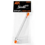 Interactive 0.3MM Airbrush Needle Basic Line AK9001. Fixed Price $6.89.