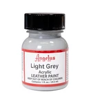 Angelus Acrylic Leather Paints Gloves/bags/shoes Color Light Grey - 1 Fl.oz. Fixed Price $10.50.