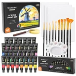 Shuttle Art 46 Pack Acrylic Paint Set, 30 Colors Piece. Fixed Price $34.90.