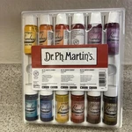 Dr. Ph. Martin's Bombay India Ink Bottles 0.5 Oz Set Of 12 Series #2 New. Fixed Price $24.49.