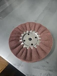 8" Red Renegade Sanding Buffing Wheel Disc 320-400 Grit Aluminum Metal New. Fixed Price $35.00.