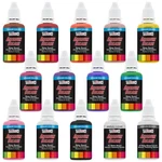U.s. Art Supply 12 Color 1OZ Basic Airbrush Paint Set With Cleaner & Thinner. Fixed Price $29.99.