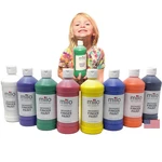 Milo Kids Washable Finger Paint Set Of 8 Colors 16 Oz Bottles Safe And. Fixed Price $64.21.