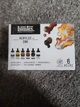 Liquitex Acrylic Ink Iridescents Set, 6PC. Fixed Price $32.99.