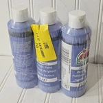 New (lot 3X Bottles) Apple Barrel Plaid Acrylic Paint (8 Ounce) 21056 Blueberry. Fixed Price $16.69.