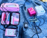 Lot Makeup Set Pinkiou / Luminous Kit With Mini Compressor. Fixed Price $130.00.