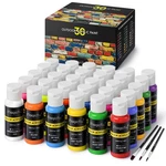 Magicfly Outdoor Acrylic Paint, Set Of 30 Colors/tubes (60 Ml, 2 Oz.) With St.... Fixed Price $34.15.