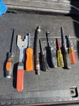8PC Mac Matco Snapon Williams Tool Lot Screwdriver Nutdriver SSDMR4A A159. Fixed Price $70.00.