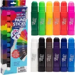 Tempera Paint Sticks 12 Pack Rainbow Washable Color For Kids & Adults. Fixed Price $14.99.