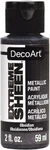 Decoart Extreme Sheen Paint 2OZ-OBSIDIAN. Fixed Price $9.16.