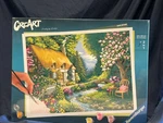 New - Ravensburger Creart River Cottage Paint By Numbers. Fixed Price $18.00.