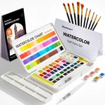 Watercolor Paint Set, Shuttle Art 48 Colors 64 Piece. Fixed Price $34.73.