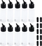 Tulead Plastic Jar Bottles 30ML Dual-action Adapters Airbrush. Fixed Price $25.16.