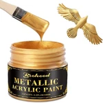 Brohood Gold Leaf Paint, 100ML Water-based 3.38 Fl Oz (pack Of 1),. Fixed Price $10.52.