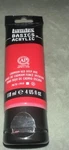 Liquitex Basics Acrylics Paint Cadmium Red Deep Hue. New W/tags. 4FL OZ./118ML.. Fixed Price $14.50.