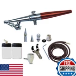 Paasche HS-3MH Single Action Airbrush Set Metal Handle .45 65 105MM Heads Made. Fixed Price $128.11.