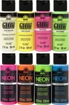 Folkart Neon Glow Acrylic Paint Set, 2 Oz, 8 16 Fl (pack Of 1), Multicolor. Fixed Price $34.21.