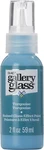 Folkart Gallery Glass Paint 2OZ-TURQUOISE 3 Pack. Fixed Price $14.97.