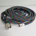 Iwata-medea 10' Braided Nylon Airbrush Hose W/ 1/4"COMPRESSOR Fitting. Fixed Price $28.95.