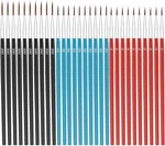 Anezus Tiny Detail Paint Brushes 30 Pcs Micro Fine Tips With Siz. Fixed Price $12.23.