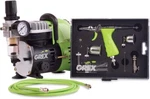 Grex TRITIUM.TS3 Pistol Style Side Gravity Airbrush & Compressor Combo Kit. Fixed Price $450.00.