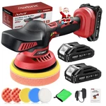 Avhrit Cordless Car Buffer Polisher Kit W/ 2X2000MAH 21V Batteries, 6 Inch Ca.... Fixed Price $84.86.
