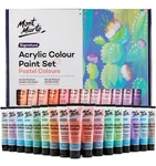 Mont Marte Acrylic Paint Set 48 Colors 36ML, Perfect For Canvas, Wood, Fabri.... Fixed Price $37.00.