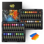 Oil Paint, 40PCS (18ML/0.6OZ), Rich Pigments, Vibrant, Non Toxic Paints For P.... Fixed Price $53.59.