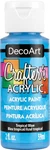 Decoart Crafter's Acrylic All-purpose Paint 2OZ-TROPICAL Blue. Fixed Price $7.69.