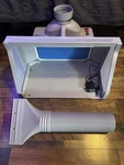 Portable Airbrush Paint Spray Ventilation Booth Togush HS-E550 Works. Fixed Price $60.00.