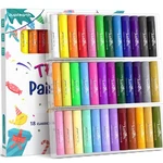 Tempera Paint Sticks 36 Colors Quick Drying Non Toxic Washable Kids Art Coloring. Fixed Price $46.99.