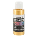 Createx Pearl Satin Gold 2OZ Airbrush Paint Non Toxic Versatile Use. Fixed Price $11.49.