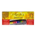 Sennelier Watercolor Metal Box 12 Tube Set. Fixed Price $130.90.