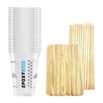Pack Of 25 Epoxystix Disposable Measuring Cups For Mixing Resin - Mea.... Fixed Price $27.42.